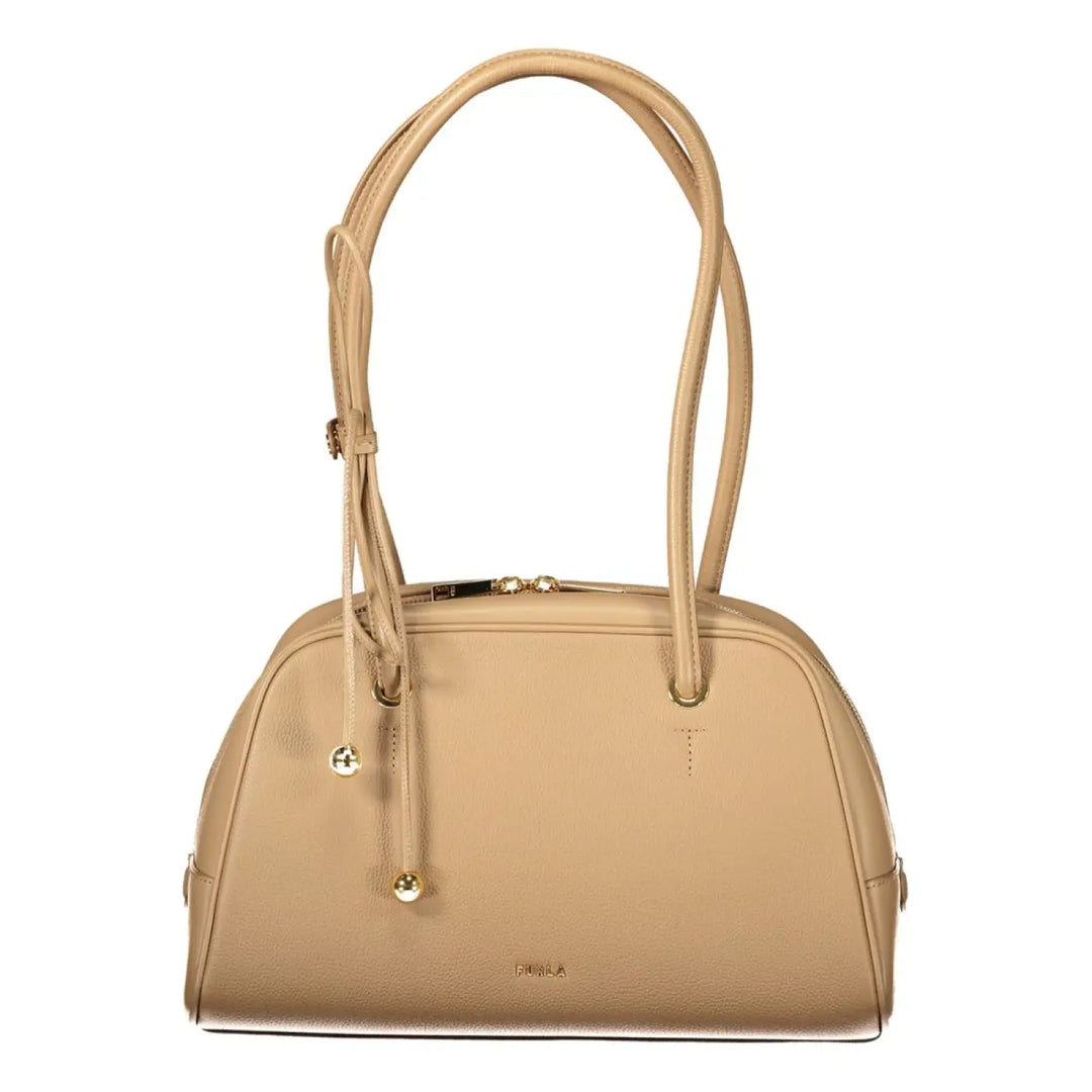 Furla Beige Leather Women’s Bag