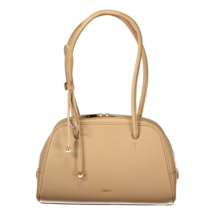 Furla Beige Leather Women’s Bag