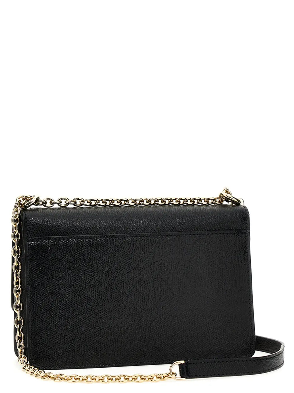 Furla Black Leather Crossbody Bag