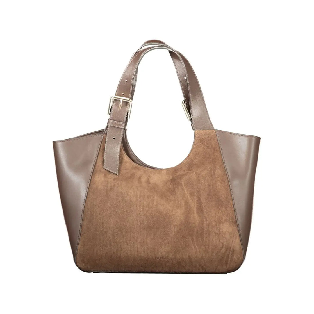 Furla Brown Leather Women’s Bag