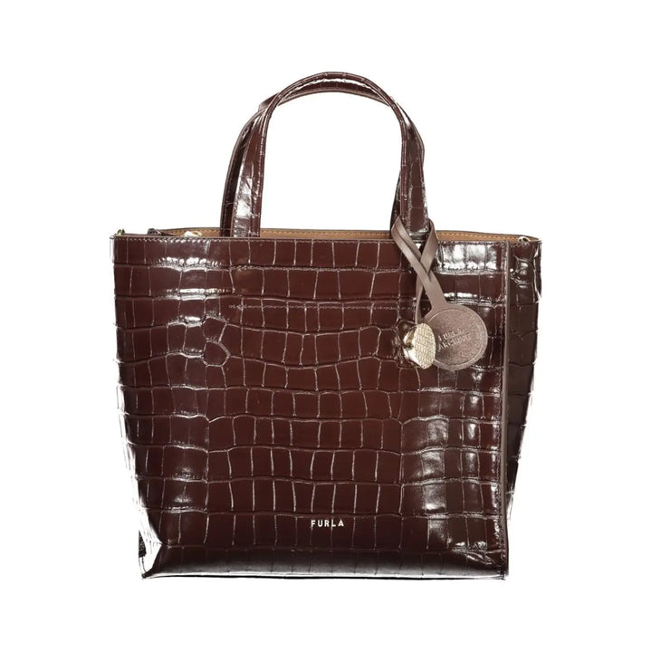 Furla Brown Leather Women’s Bag