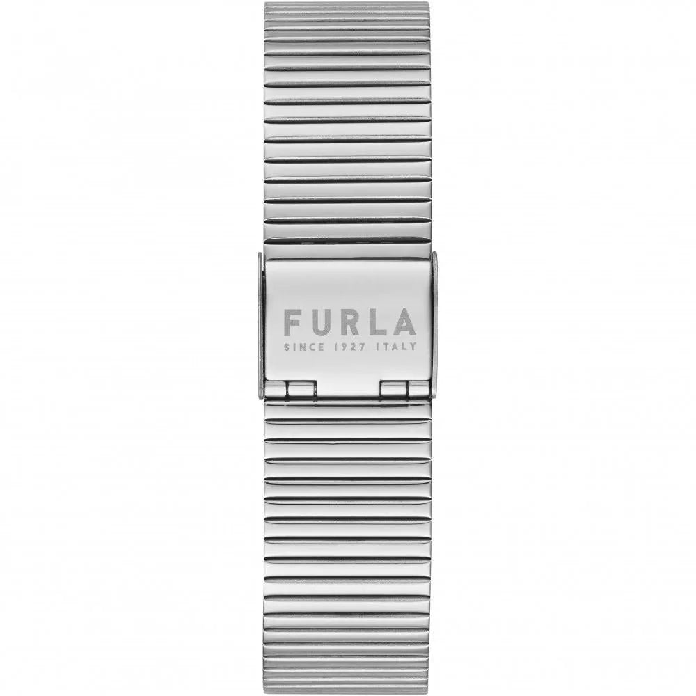 Furla Gray Stainless Steel Quartz Watch 38MM Water Resistant
