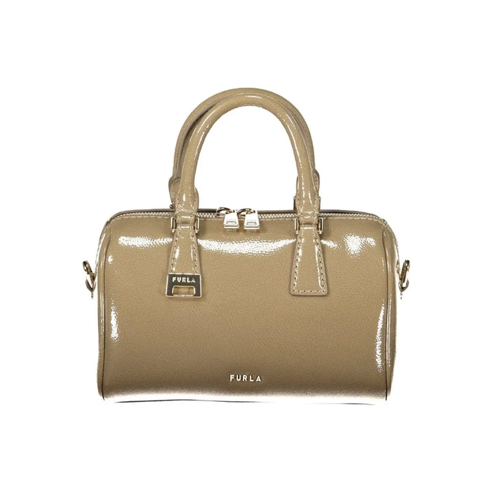 Furla Green Leather Women’s Bag