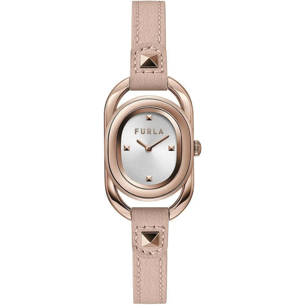 Furla Multicolor Leather Dress Watch