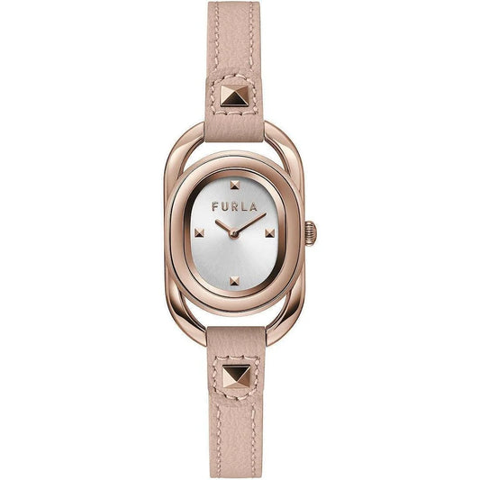 Furla Multicolor Leather Dress Watch