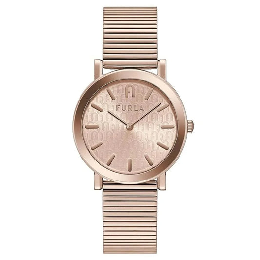 Furla Multicolor Stainless Steel Pink Quartz Watch 38MM 5ATM