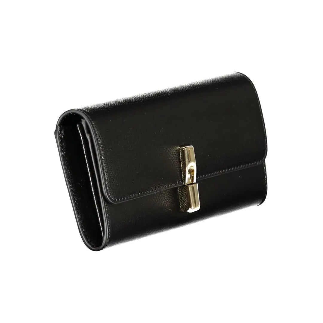 Furla Nero Leather Woman Wallet