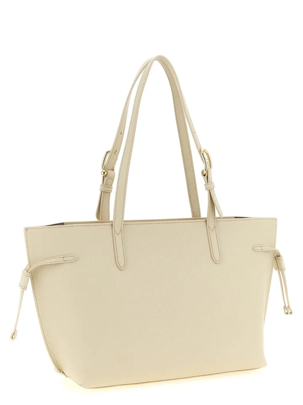 Furla White Calfskin Tote Bag