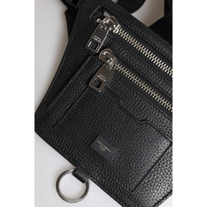 Gabbana Belt Bag with Vibrant Design and Multiple Zipped Pockets Dolce &