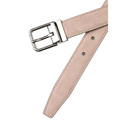 Gabbana Belt High-Quality Leather with Eye-Catching Metal Buckle Dolce &