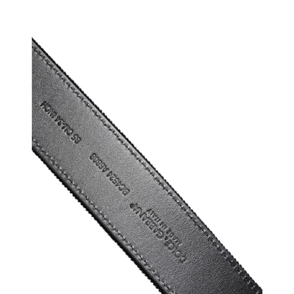 Gabbana Belt with Metal Buckle in High-Quality Materials for Dress Style Dolce &