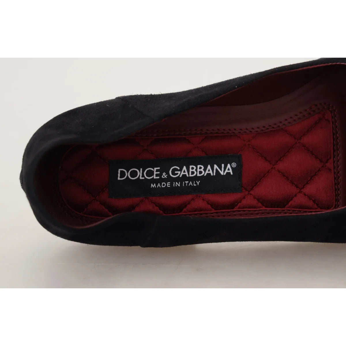 Gabbana Black Gold Loafers Shoes Radiate Seductive Dress Elegance Dolce &