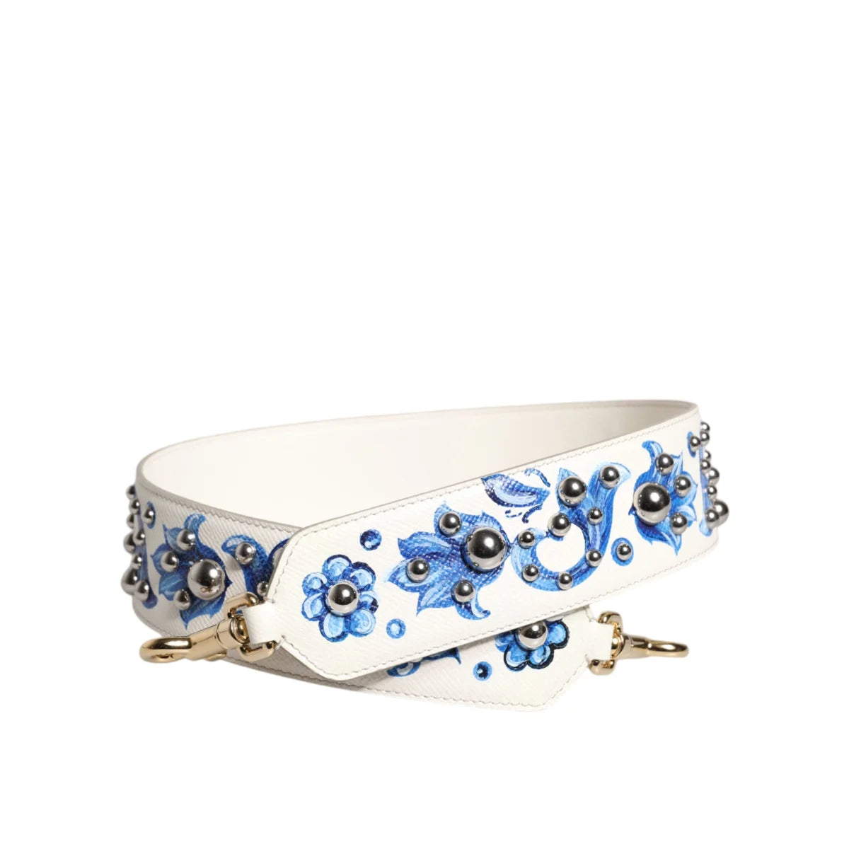 Gabbana Blue Floral Shoulder Strap Dream Handbag Accessory Dolce &