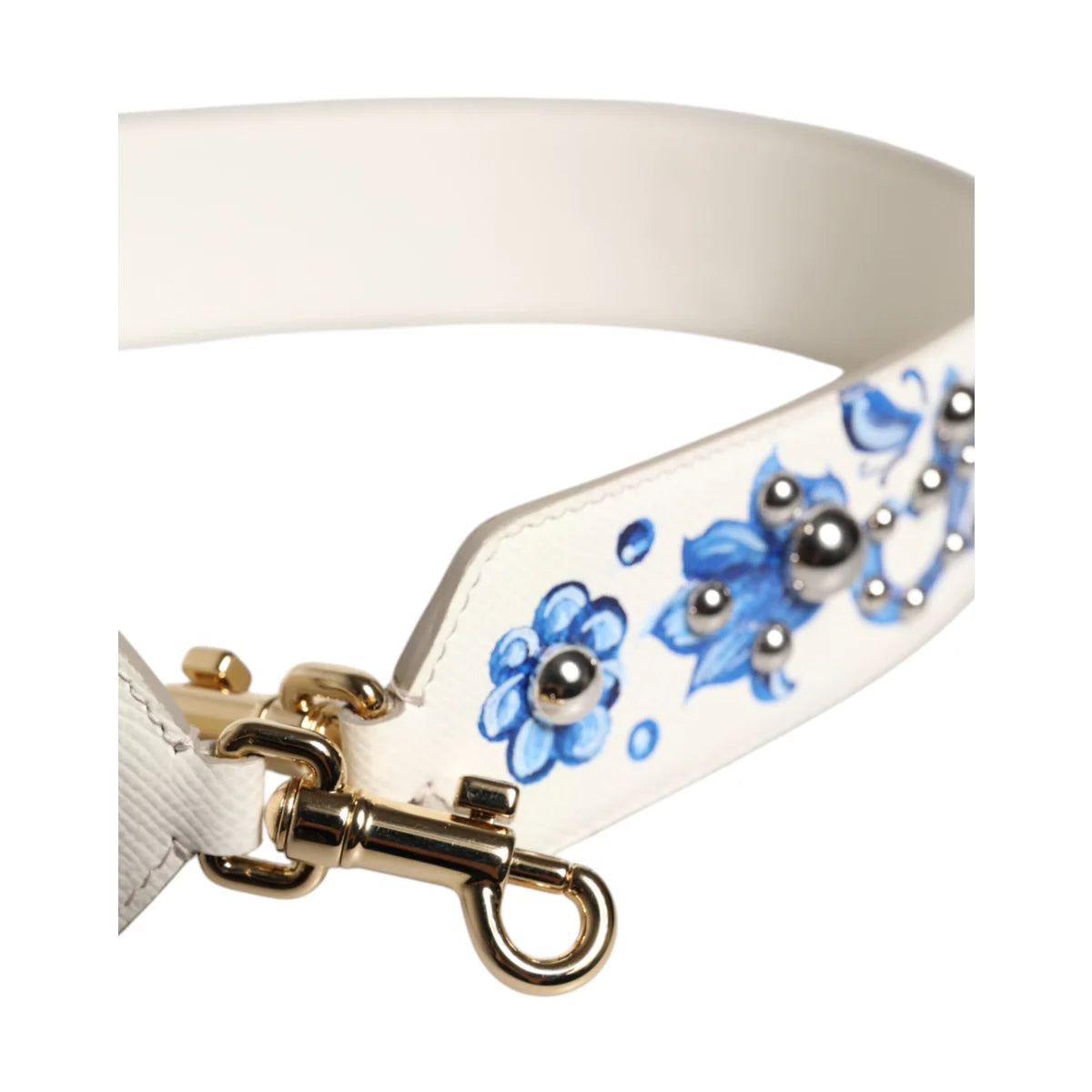 Gabbana Blue Floral Shoulder Strap Dream Handbag Accessory Dolce &