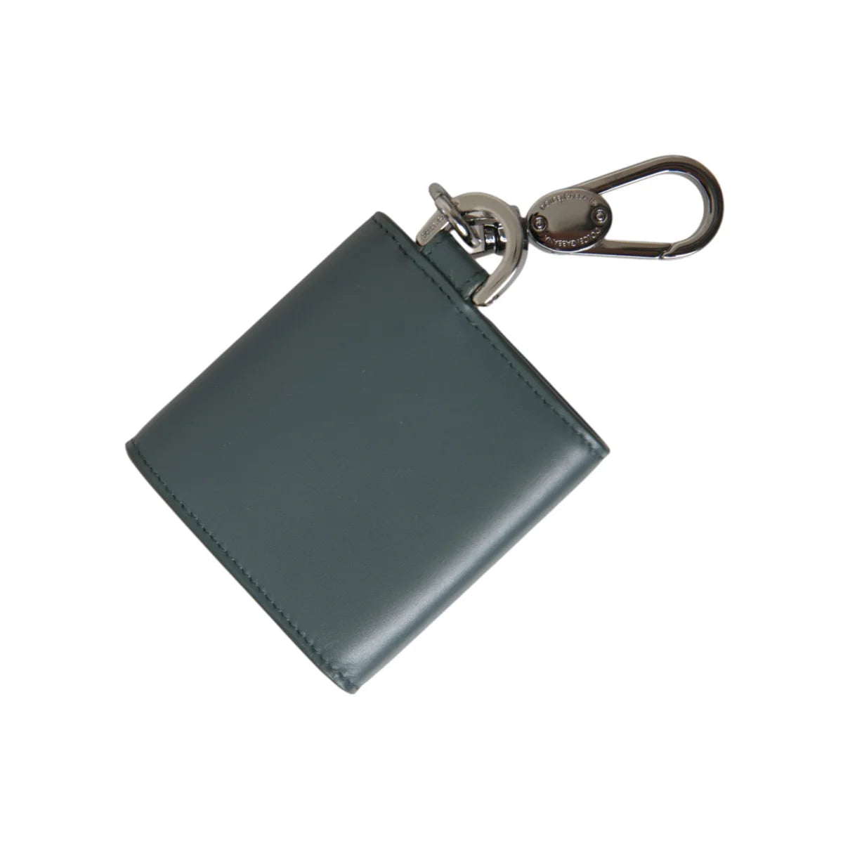 Gabbana Green Leather Coin Holder Luxury Unleashed Dolce &