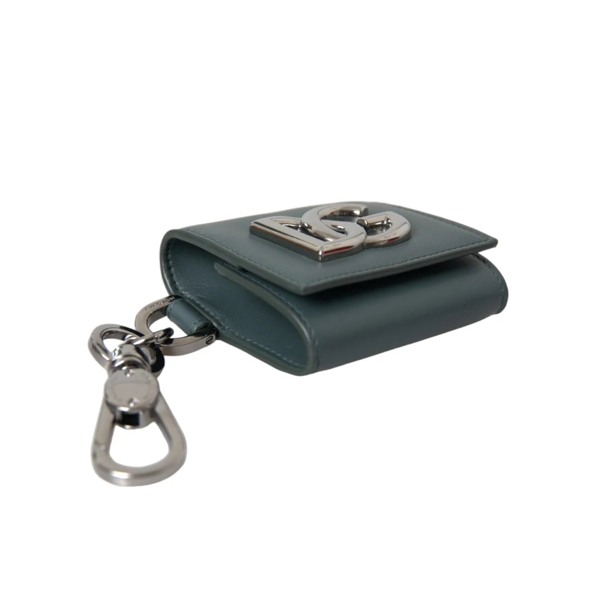 Gabbana Green Leather Coin Holder Luxury Unleashed Dolce &