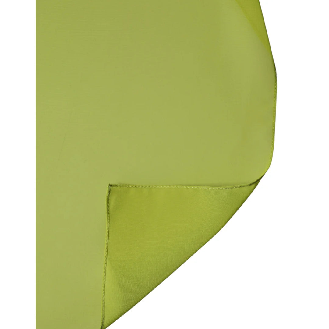 Gabbana Green Polyester Neck Wrap Lightweight Summer Stole for Men Dolce &