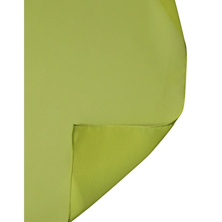 Gabbana Green Polyester Neck Wrap Lightweight Summer Stole for Men Dolce &