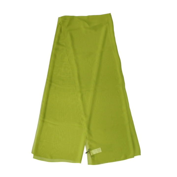 Gabbana Green Polyester Neck Wrap Lightweight Summer Stole for Men Dolce &