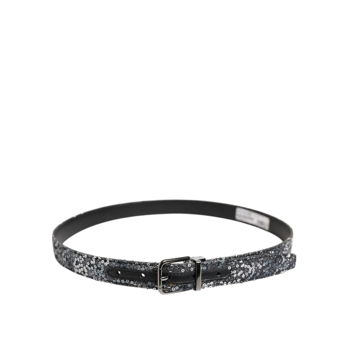Gabbana Leather Belt with Metal Buckle Distinctive Designer Style Dolce &