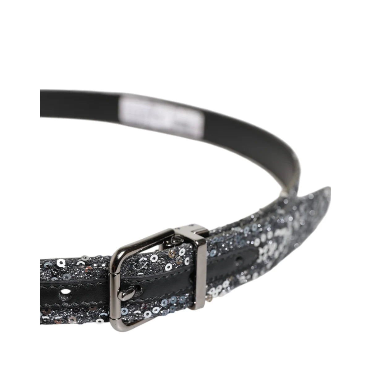 Gabbana Leather Belt with Metal Buckle Distinctive Designer Style Dolce &