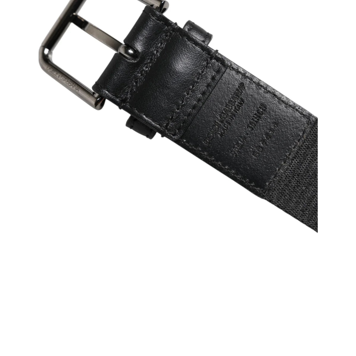 Gabbana Leather Belt Style Explosion with Bold Metal Buckle Dolce &