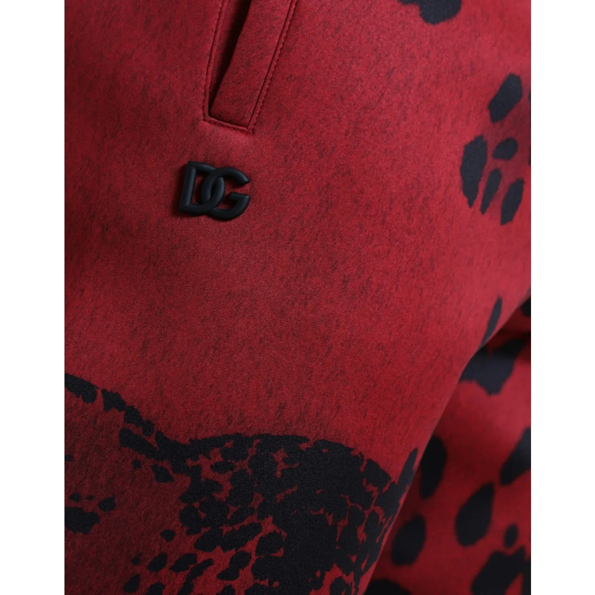 Gabbana Leopard Print Jogger Pants Unleash Italian Style Dolce &