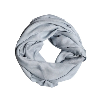 Gabbana Light Blue Cashmere Scarf Luxurious Soft Knitted Wrap Dolce &