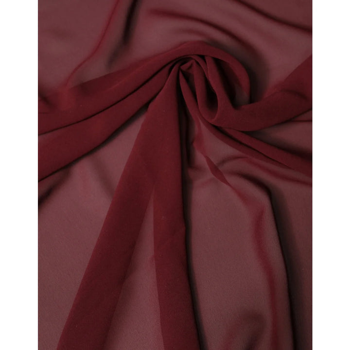 Gabbana Maroon Silk Neck Wrap 200cm x 130cm for Effortless Style Dolce &