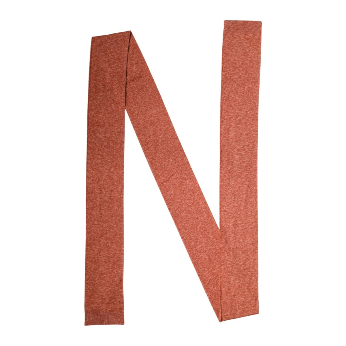 Gabbana Orange Silk Cashmere Scarf Luxurious Neck Wrap Dolce &