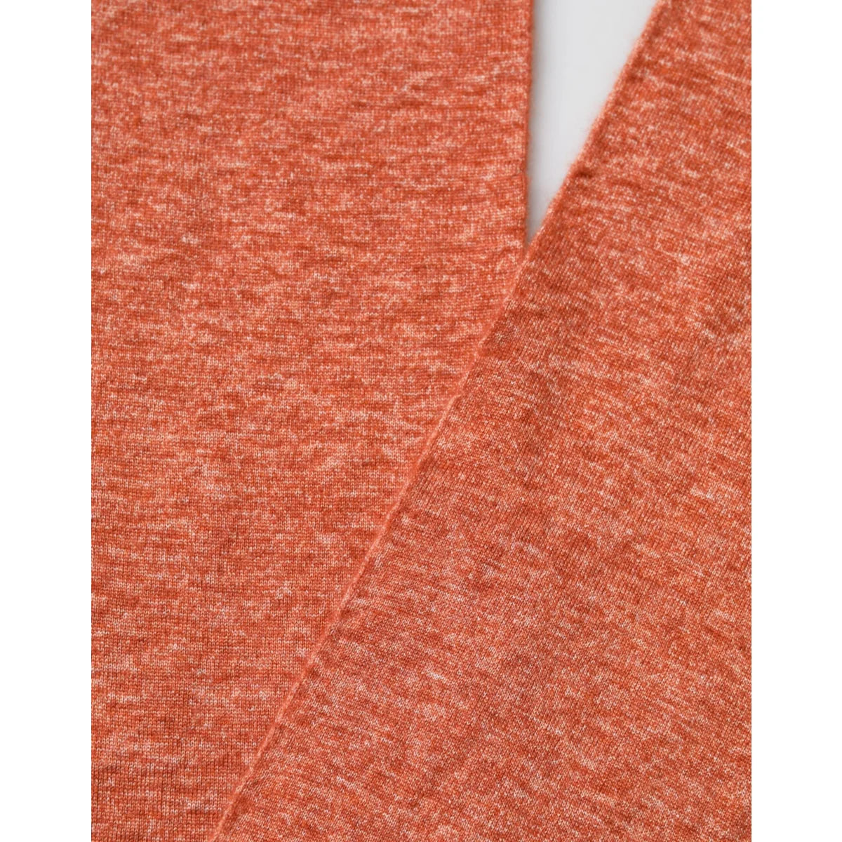 Gabbana Orange Silk Cashmere Scarf Luxurious Neck Wrap Dolce &