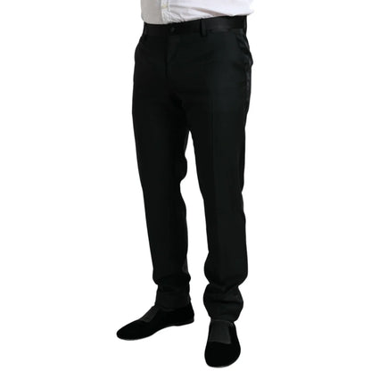Gabbana Slim Fit Virgin Wool Dress Pants Sleek Modern Style Dolce &