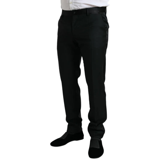 Gabbana Slim Fit Virgin Wool Dress Pants Sleek Modern Style Dolce &