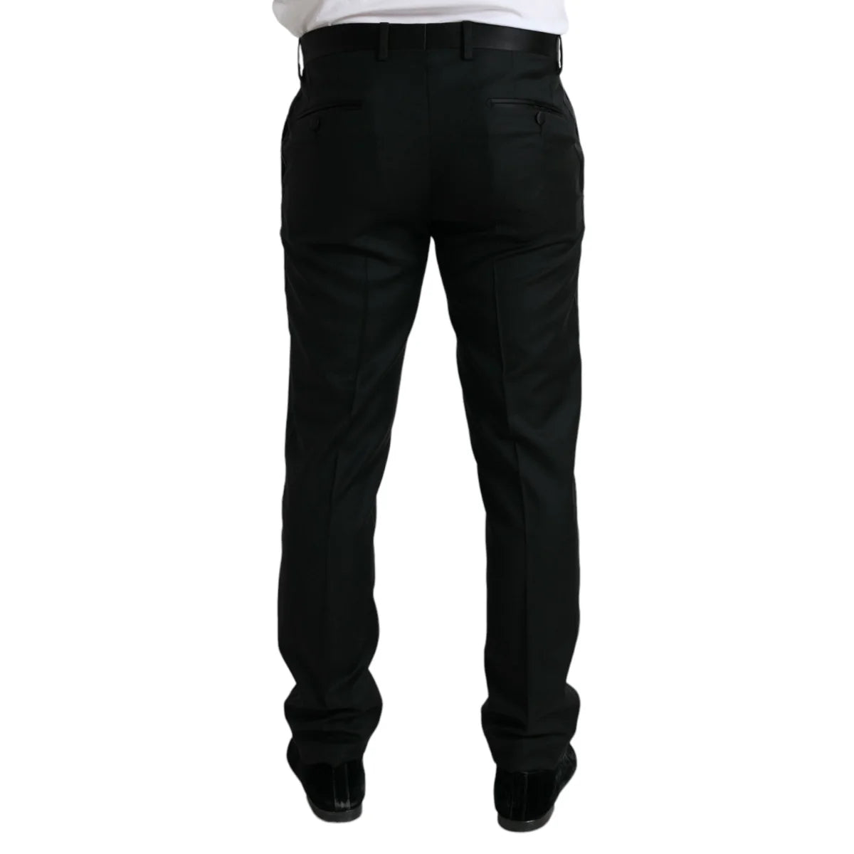 Gabbana Slim Fit Virgin Wool Dress Pants Sleek Modern Style Dolce &