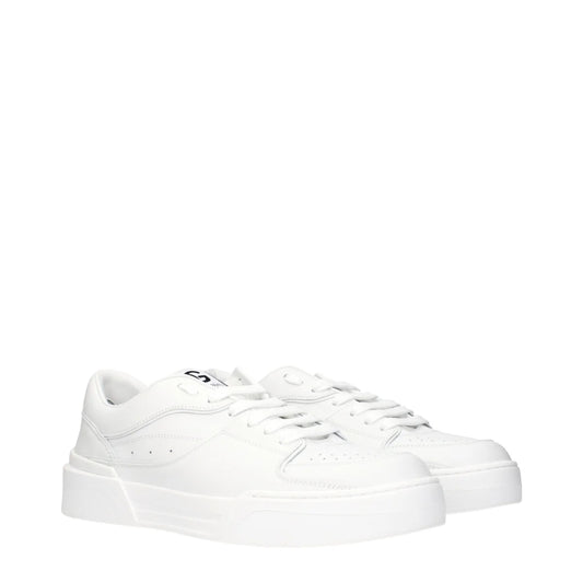 Gabbana White Leather Sneakers MPN CS2036A106580001 Code F83238 Dolce &