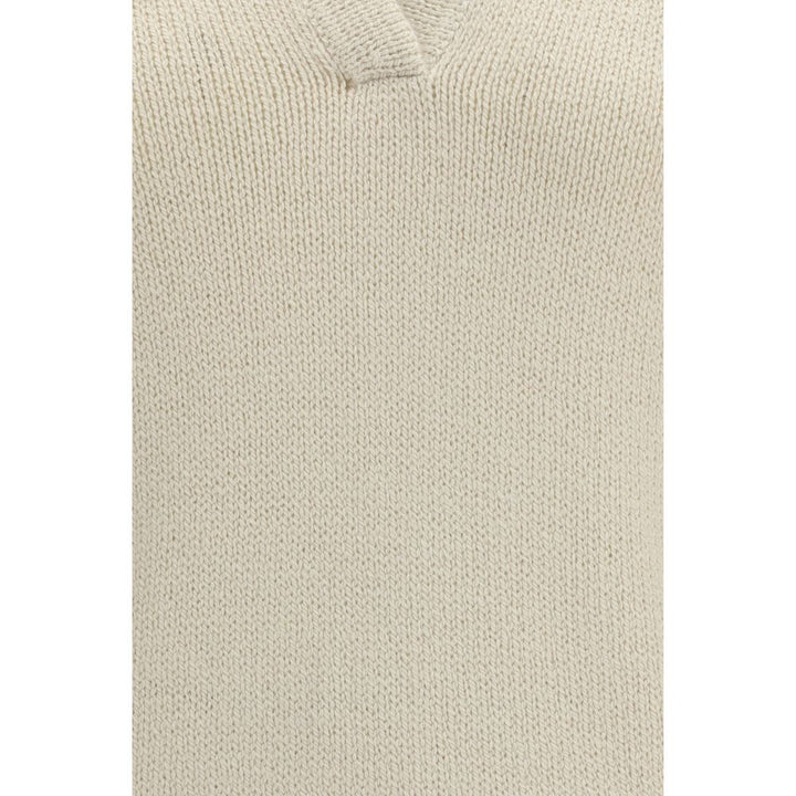 Gabriela Hearst - Beige Cashmere Polo Shirt