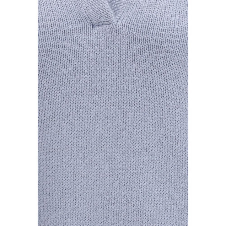 Gabriela Hearst - Blue Cashmere Polo Shirt