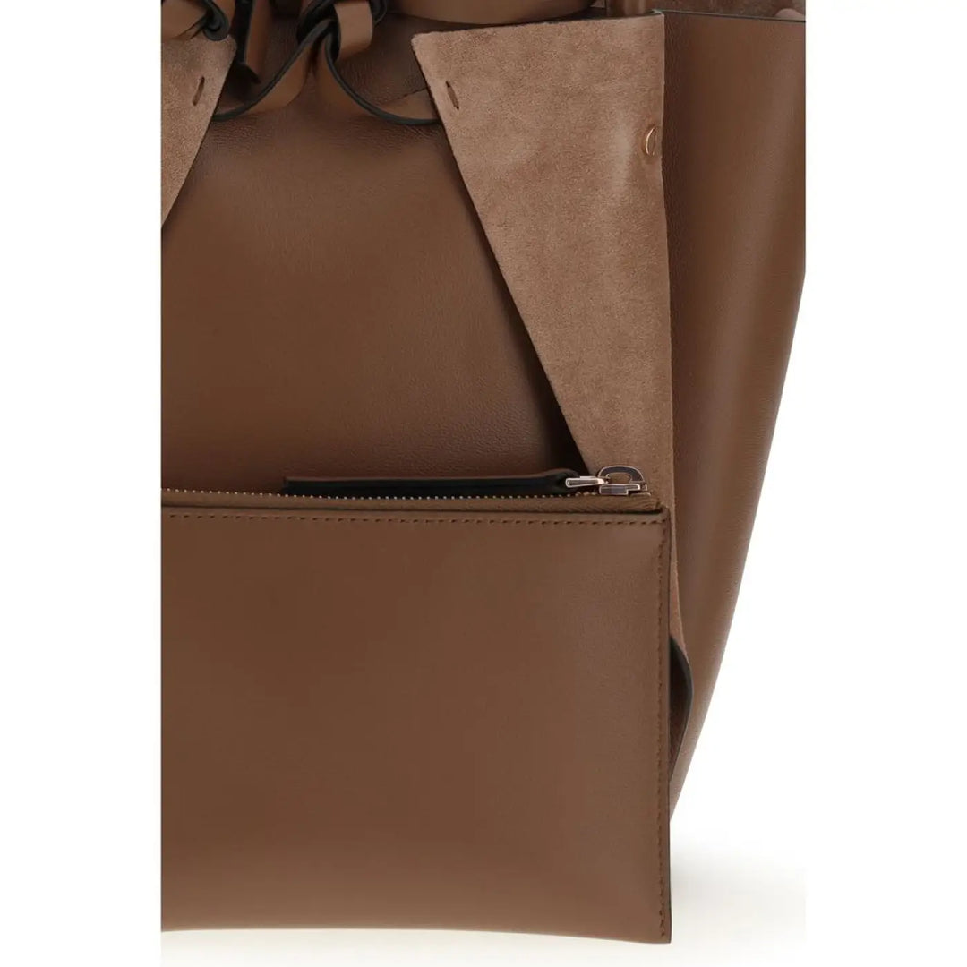 Gabriela Hearst Brown Lamb Ovis Aries Handbag