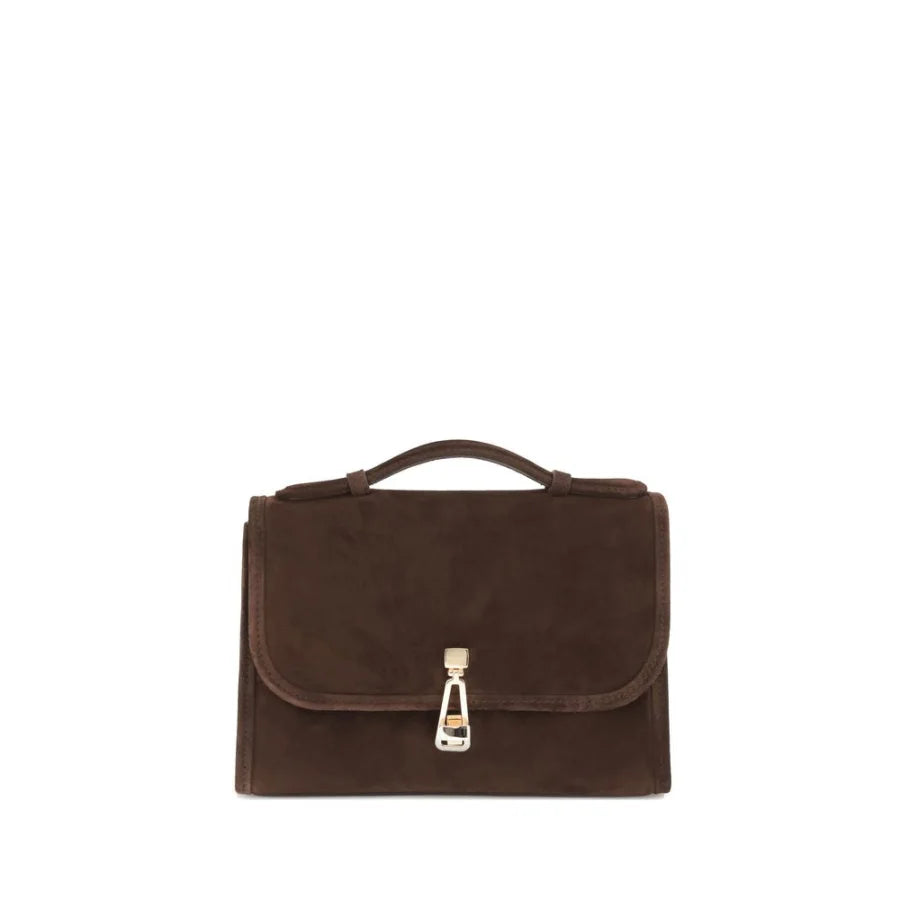 Gabriela Hearst Brown Leather Shoulder Bag