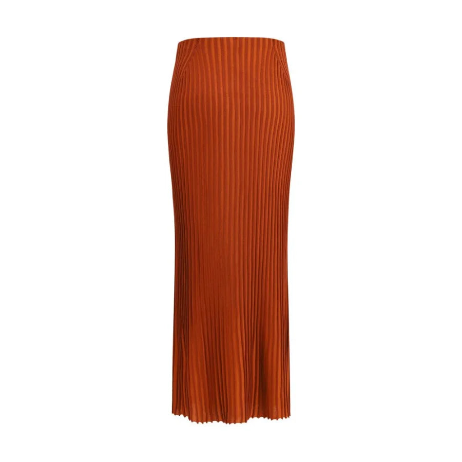 Gabriela Hearst Multicolor Merino Wool Long Skirt