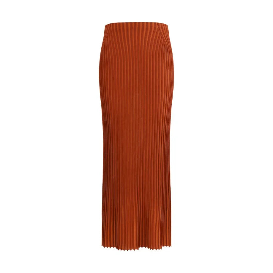Gabriela Hearst Multicolor Merino Wool Long Skirt