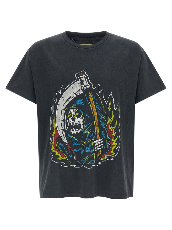 Gallery Dept. Gray Cotton T-shirt