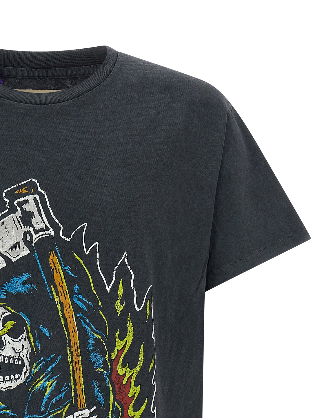 Gallery Dept. Gray Cotton T-shirt