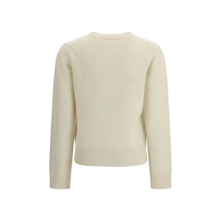 Ganni Beige Wool Oves Aries Sweatshirt