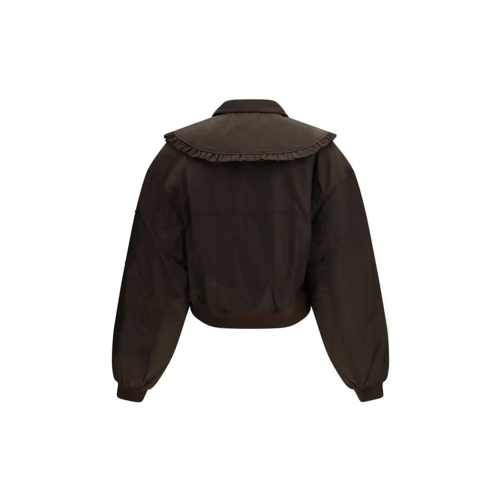 Ganni Bicolor Polyamide Bomber