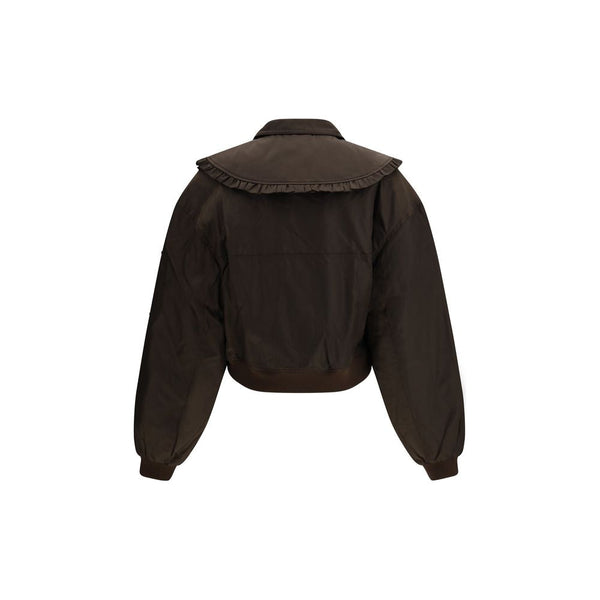 Ganni Bomber Jackets - Bicolor Polyamide