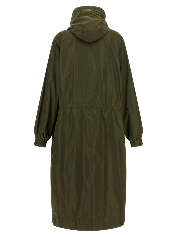 Ganni Bicolor Recycled Polyamide Coat