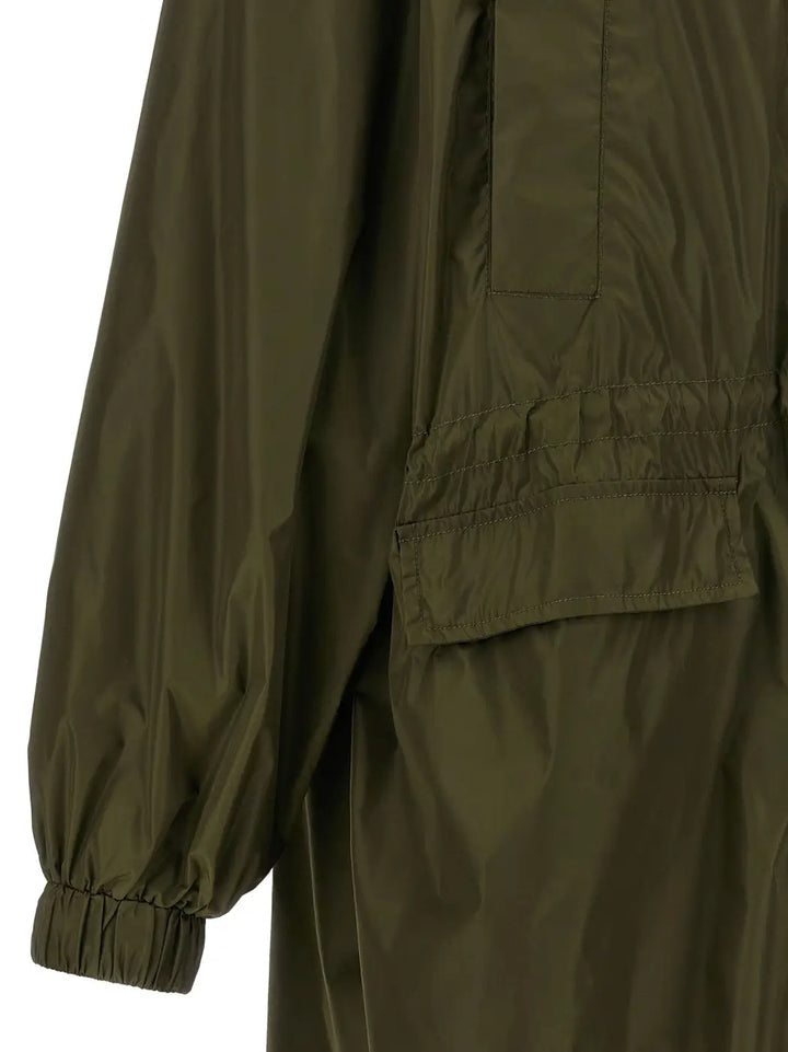 Ganni Bicolor Recycled Polyamide Coat