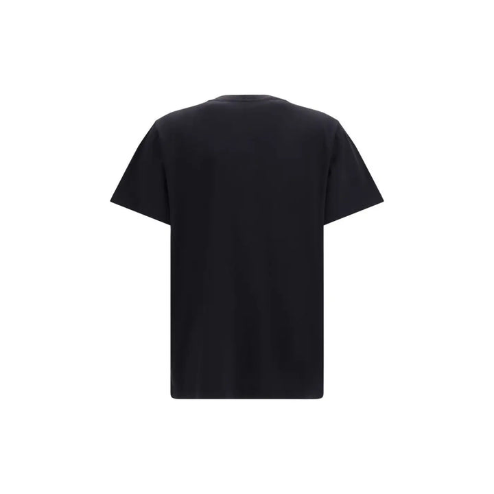 Ganni Black Cotton T-shirt