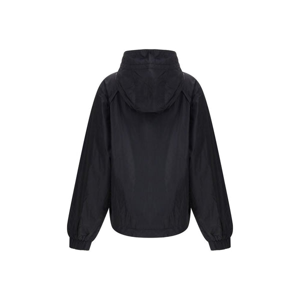 Ganni Coats & Jackets - Black Nylon Shell Jacket